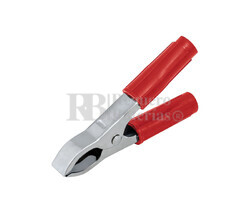 Pinza de cocodrilo roja 15A