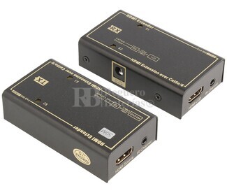  Prolongador activo de HDMI por 2 RJ45 hasta 50m