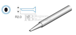 Punta para soldador HRV109, HRV8200