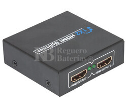  Repartidor de señal por HDMI 1 entrada 2 salidas