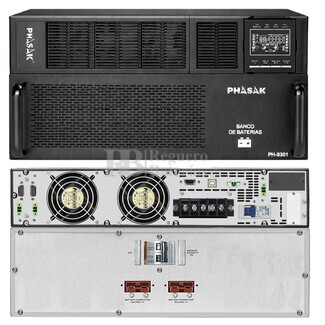 SAI 10.000 VA-10.000 W | Phasak Online Rack PH 9301