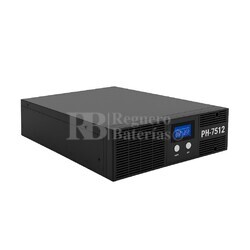 SAI Rack 1.260 VA /720 W interactivo Phasak PH 7512