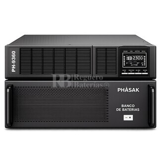SAI 6.000 VA-5.400 W Phasak Online Rack PH 9360