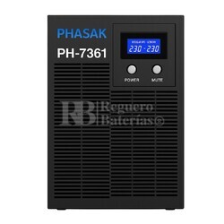 SAI interactivo 3.160 VA/2.100 W Torre Phasak PH-7631