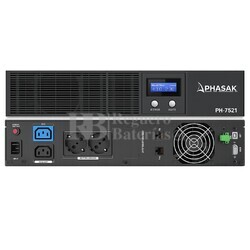 SAI Interactivo Rack Phasak PH 7521 2.160 VA / 1.400 W