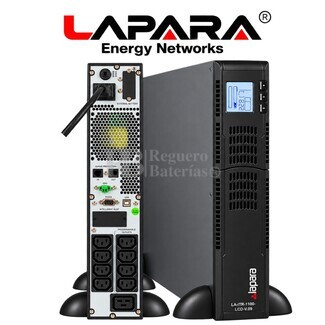 SAI LaPara 1100VA 950W Torre-Rack LA-ITR-1100-LCD-V.09