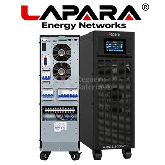 SAI LaPara Online trif�sico 30 kVA - 30 kW LA-ON33-30K-V.10