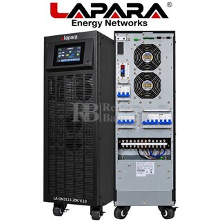 SAI Online 20 kVA-20 kW 3:3 y 3:1 LaPara LA-ON3113-20K-V.10