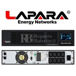 Sai 1000VA 1000W  Online Rack | LAPARA LA-ON-1K-RACK-V.10