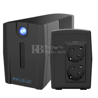 SAI Phasak Ottima Interactivo 860 VA 480 W PH 7288