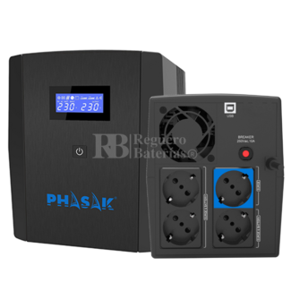 SAI Phasak Sirius Interactivo 2260 VA-1320 W PH 7322