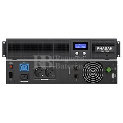 UPS 1260VA 720W Rack Phasak PH 7512 Bater�a de Respaldo para Equipos Cr�ticos