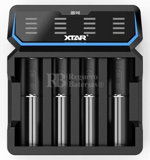Xtar D4 Cargador de carga rpida bateras de litio